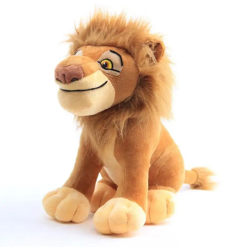 Мягкая плюшевая игрушка Король Лев Disney креативная мультяшная кукла Simba Nala Mufasa для
