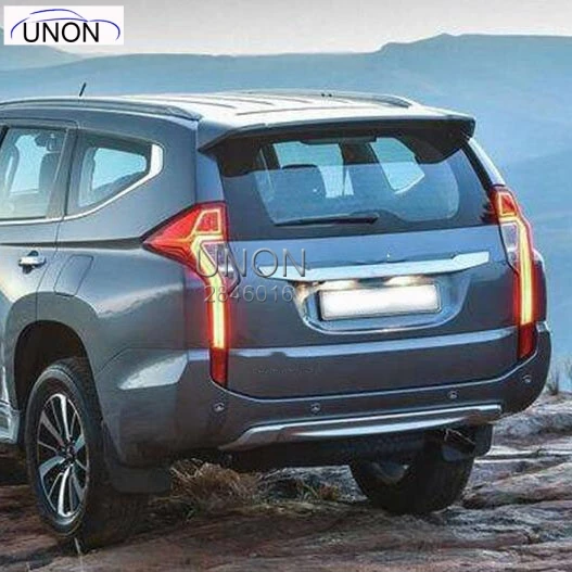 Для Mitsubishi Pajero Sport Spoiler ABS пластик Неокрашенный задний Багажник крыло спойлер украшение 1 шт
