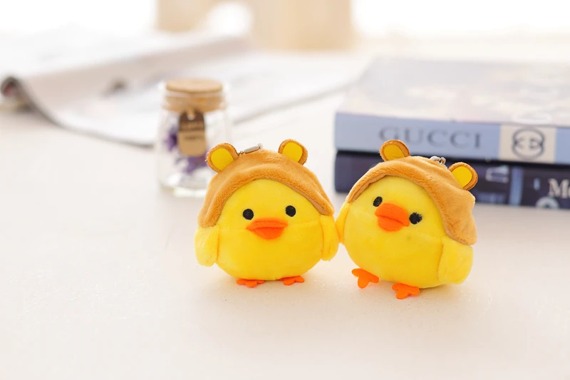 Приблизительный размер 10 см Милый плюшевый Цыпленок мягкая кукла плюшевые