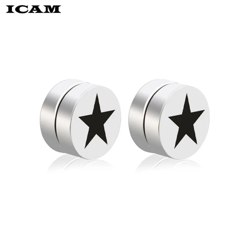 1 пара мужские серьги гвоздики из нержавеющей стали|Серьги-гвоздики| |