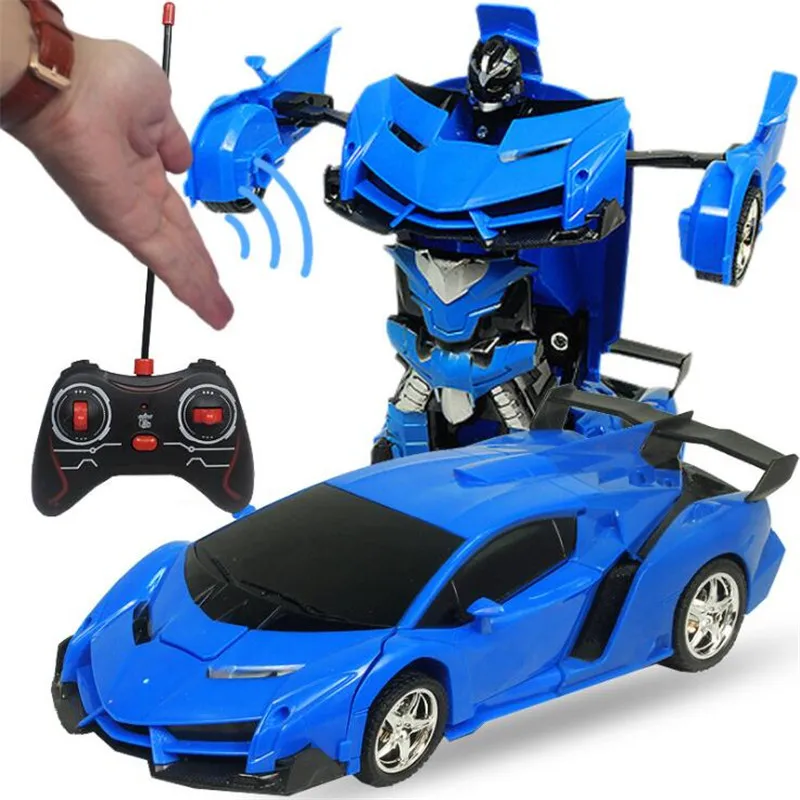 

RC Transformation By Induction Robots Vehicle Model Cool Deformation Electric Remote Control Cars Kids Boys Toy Gifts