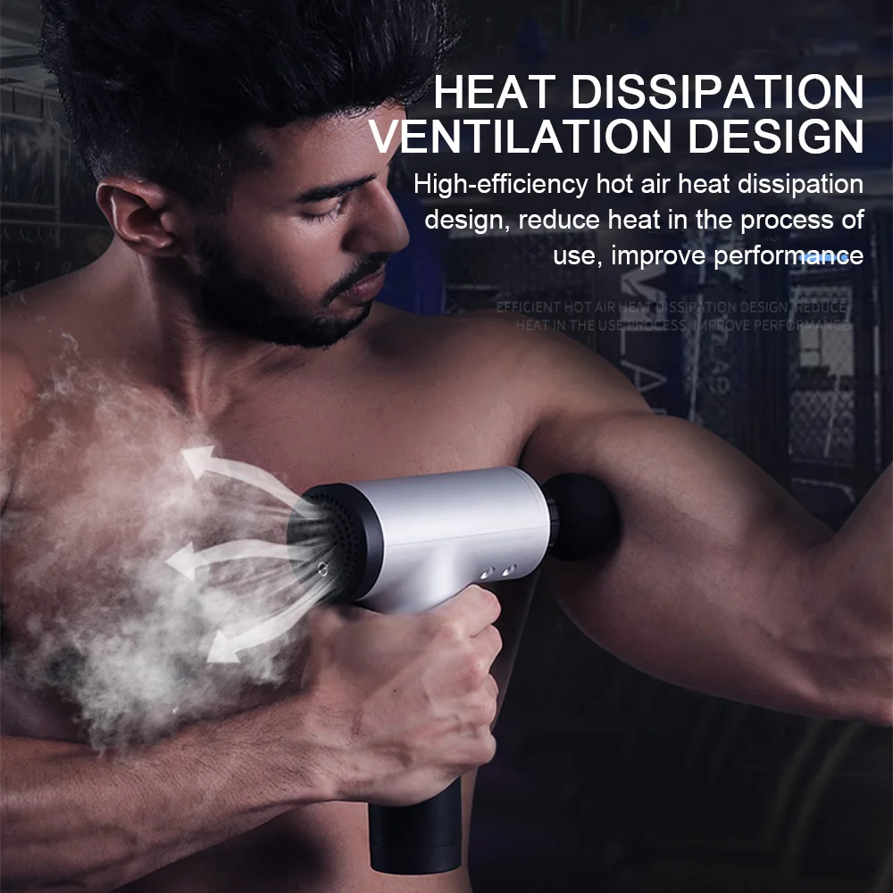 Пистолет для массажа мышц массажер глубоких тканей терапия пистолет тренировки