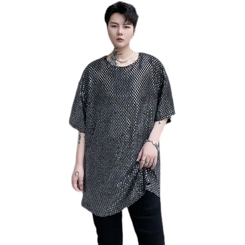 

Summer Cotton Short-sleeved T-shirt Men's Fashion Casual T Shirt Men Streetwear Korean Loose Hip-hop Bright Color Tshirt Mens