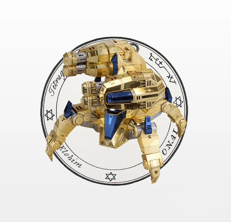 

3D Metal Puzzles Model Immortal Arms Learning Educational Toys Jigsaw Display Collection Toy Gifts For Adult Children