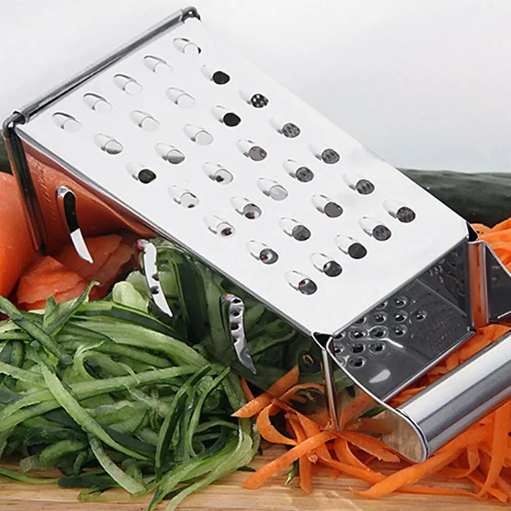 4 Sides Multifunction Stainless Steel Garlic Chopper Potato Vegetable Slicer Kitchen Dining Bar Tools Gadgets | Дом и сад