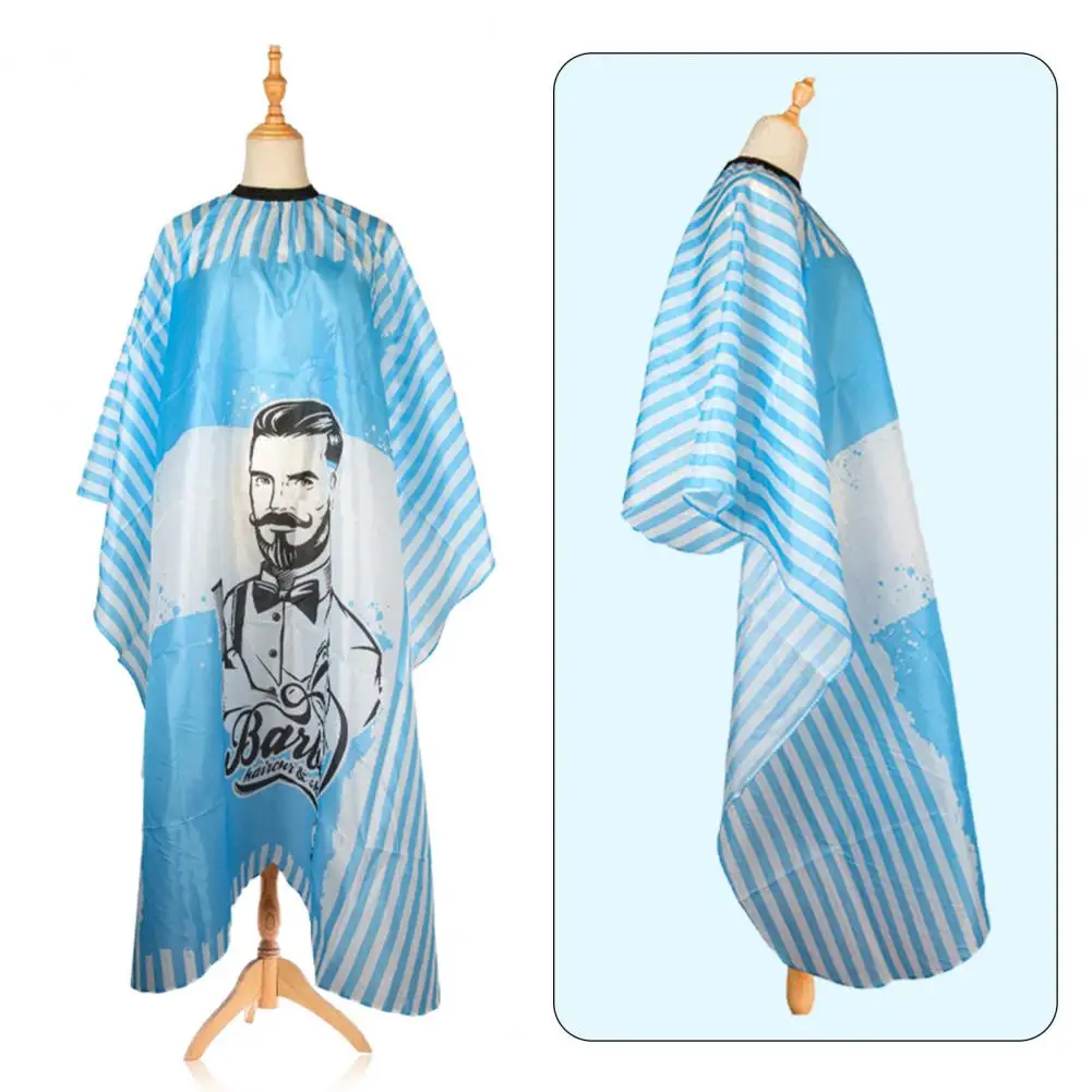 Накидка для парикмахерской из эластичного полиэстера в полоску | Красота и