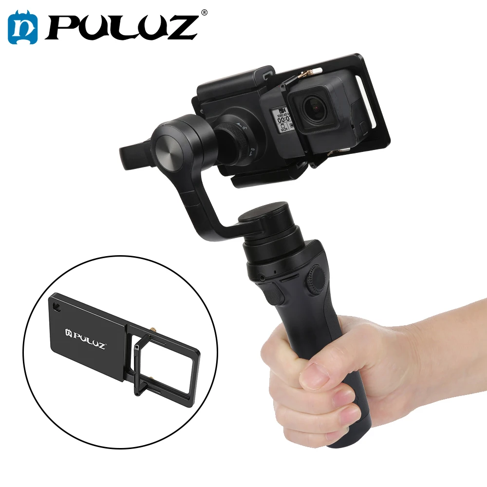 Адаптер PULUZ для крепления карданного переключателя совместимый с GoPro HERO8 черные