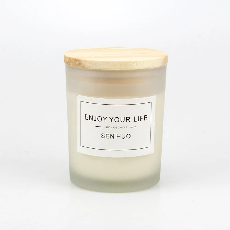 Бездымная соевая ароматерапия воском свеча аромат стеклянное свадебное