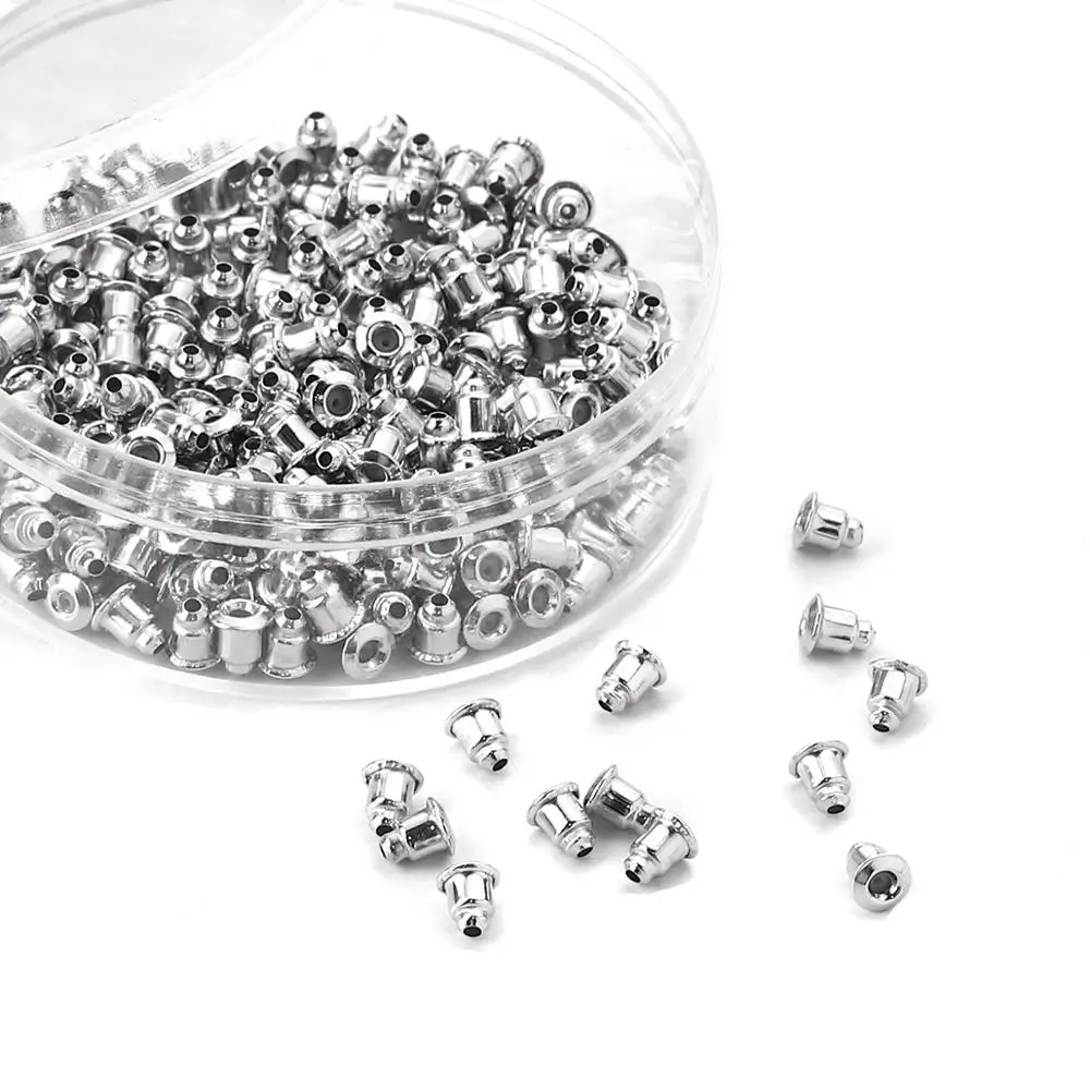 Doreen Box 1 коробка силиконовые резиновые и металлические застежки для сережек