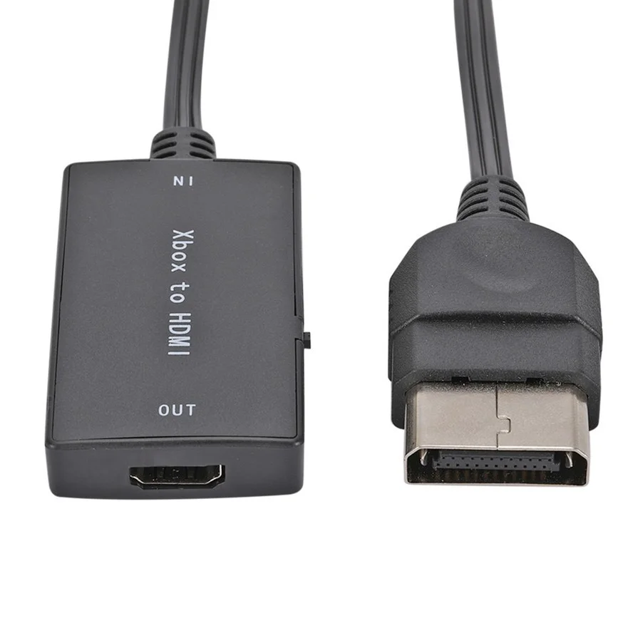 xbox to hdmi compatible adapter connect to hdtv for all classic console models support 720p 1080p original console for free global shipping