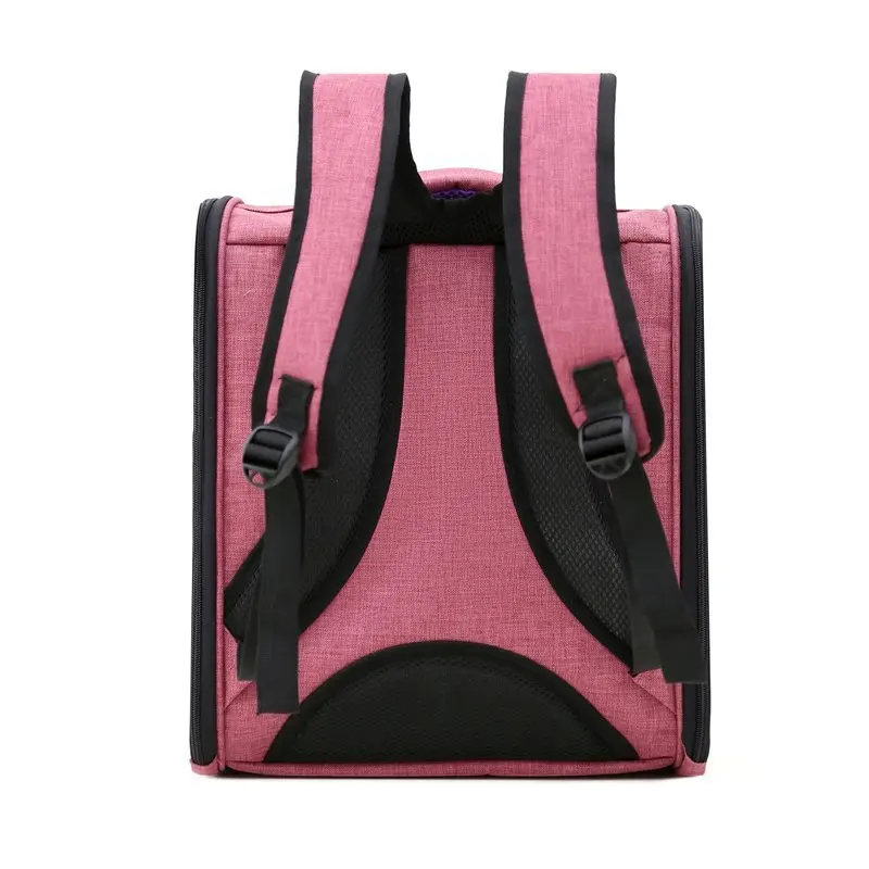 

Pet Carrier Bag Cat Backpack Portable Collapsible Breathable for Medium Cat Dog Backpacks Outdoor Front Bag Mesh Backpack