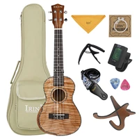 23 inch 4 strings concert ukulele soprano high end hawaiian guitar musical instrument with ukulele accessories music lovers gift
