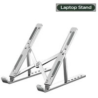 portable adjustable laptop stand foldable support base notebook stand for macbook pro lapdesk pc computer pad laptop holder