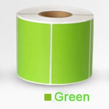 70x50mm green 960 шт/рулон 70x50 мм цветная наклейка пустая прямая термоэтикетка Бумага Цена этикетки канцелярские наклейки s бизнес поставки - Цвет: 70x50mm green