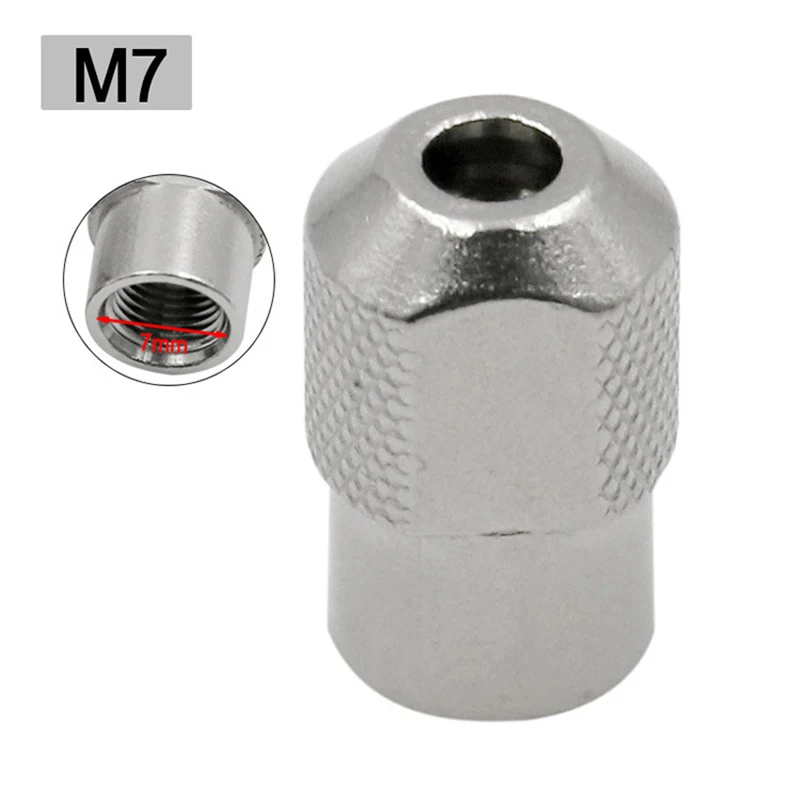 M7 M8x0.75 Electric Chuck Rotary Tool Accessories Multi With Wrench Keyless Faster Bit Swaps Dremel Tools | Инструменты
