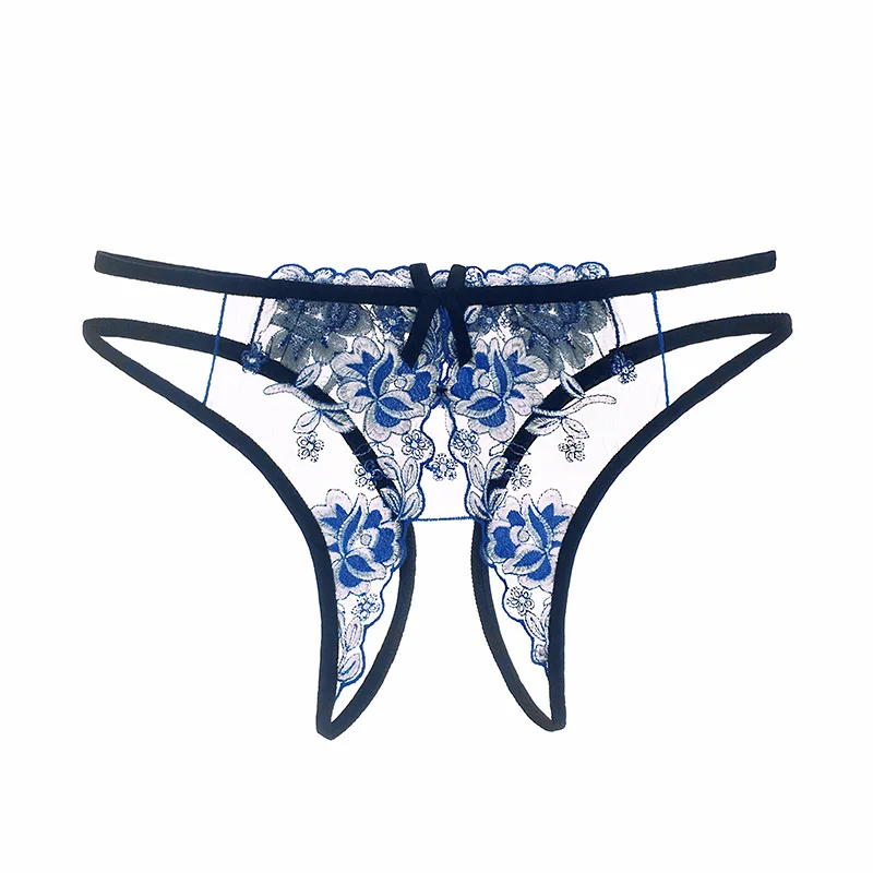 

Women Sexy Lace Open Crotch Thong Transparent T Pants Erotic G-String Thongs Lingerie Sexy For Ladies Hot Sale Porno G-String