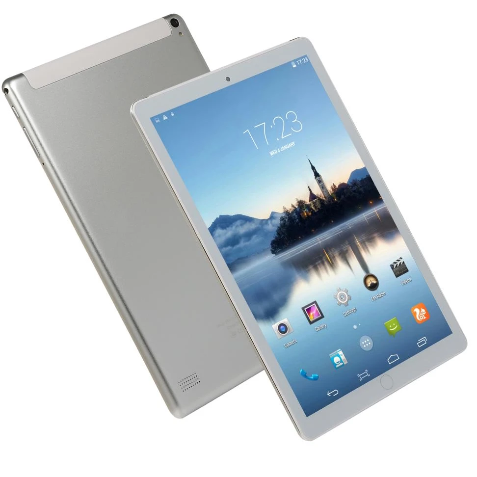 10 1 дюймов десять основных Anrdoid 8 0 Tablet PC 6G + 128GB 4G телефонные звонки планшет WiFi GPS