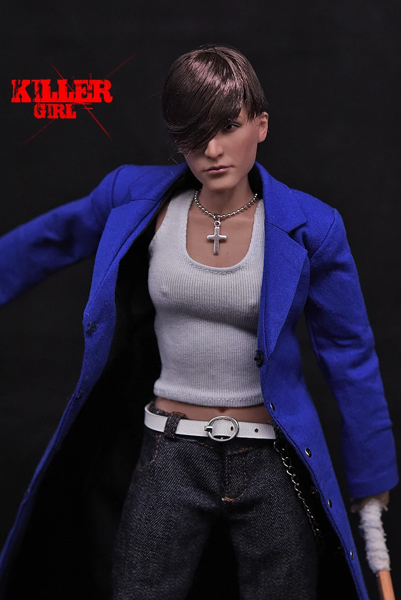 

Collectible 1/6 Scale FS007 Bad Girl Japan Kendo Female Killer Full Set Action Figure Model for Fans Holiday Gifts