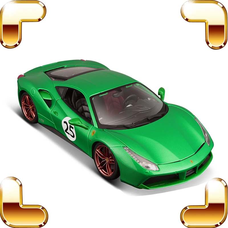 

Christmas Gift 70th Anniversary Collection 1/18 Model Metal Car Sports Vehicle Toy Alloy Simulation Diecast Table Decoration
