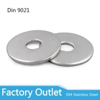 m3m4m5m6m8 m20 din9021 large flat washer 304 stainless steel big metal gasket meson plain washers