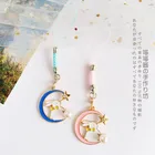 Симпатичная детская одежда в Корейском стиле с изображением кролика ремень ремешки для iPhone Samsung ключи мобильный телефон ремень веревочная петля телефона Очаровательные Популярные Подарки