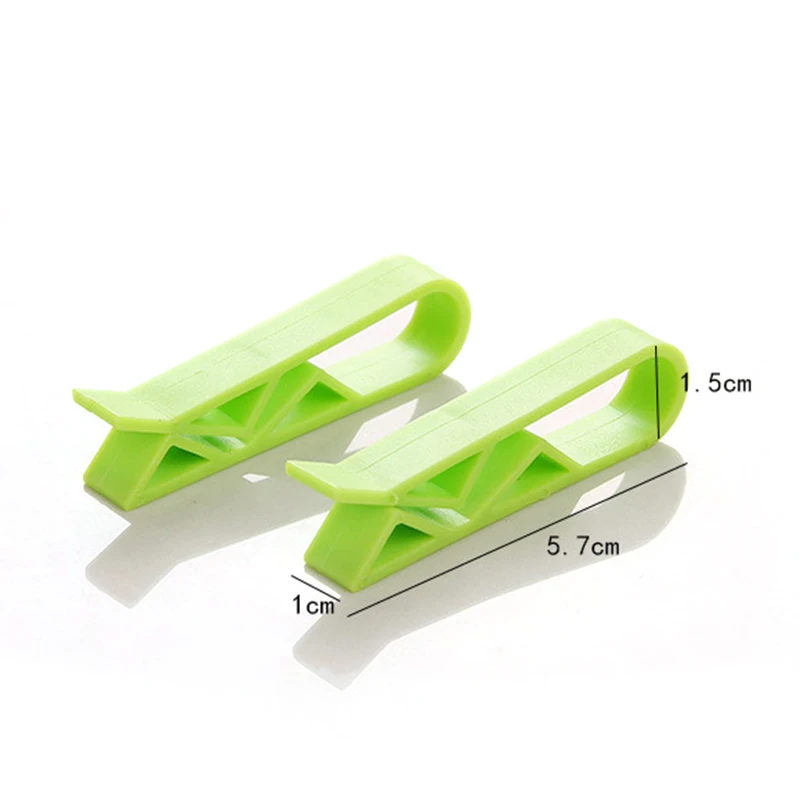 

2PCS Trash Can Clip Trash Bag Fixed Clip Home Organizer Garbage Can Lock Holder Clips Slip-Proof Plastic Garbage Bag Clip