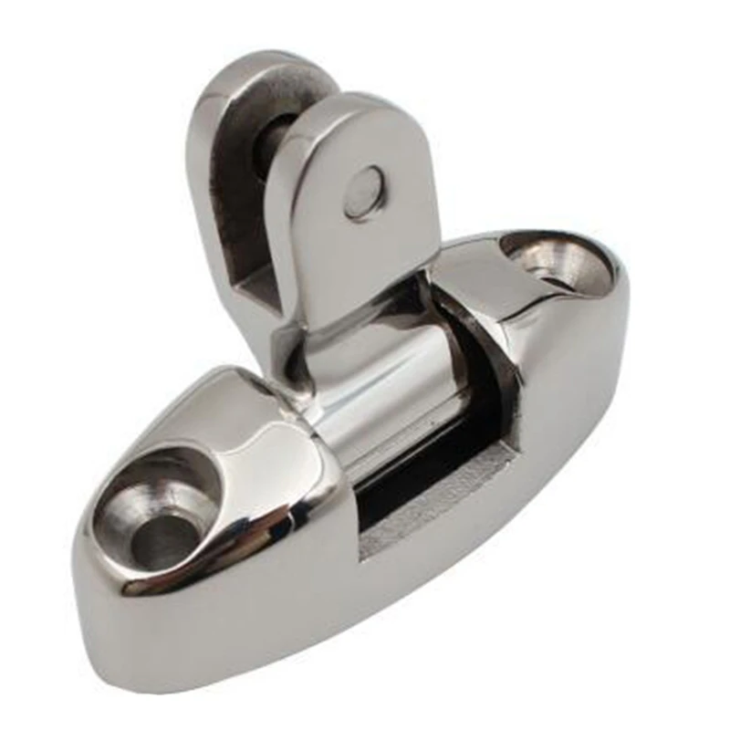 

2Pcs Deck Seat Hinge with Single Silk Cap Set Awning Umbrella Tube Connection Fixing Joint Marine Hardware Accessories