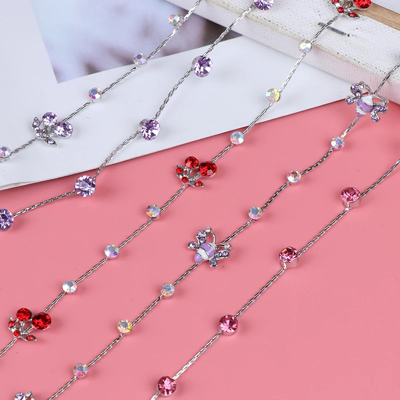 Girl Hair Extension Rhinestone Tool Glitter Braid Hairpin Bridal Wedding Accessories | Красота и здоровье