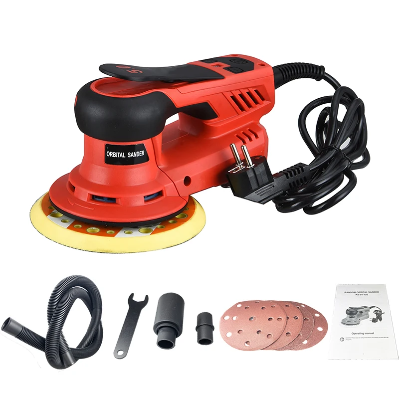350 Вт Электрический автомобиль случайный орбитальный шлифовальный станок