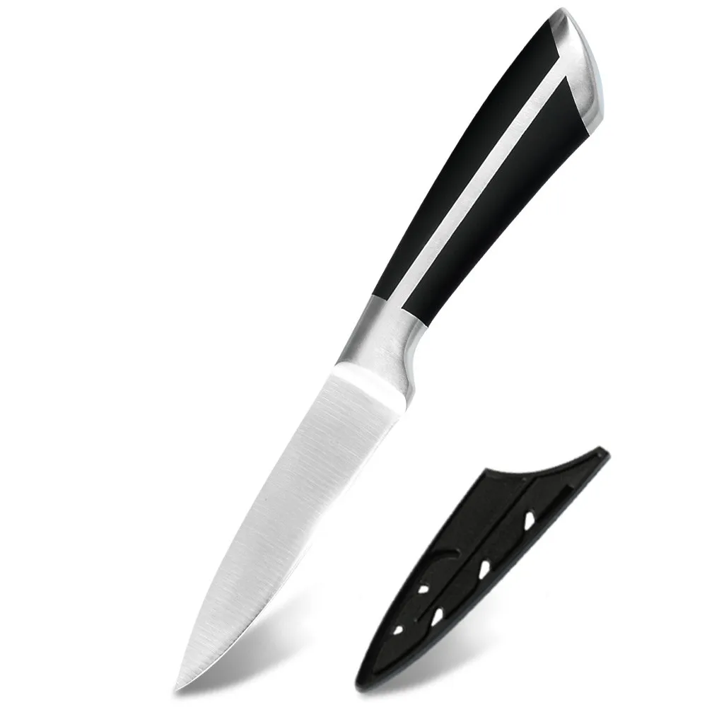 3.5 inch Fruit Knife ZEMEN нож для нарезки нож шеф-повара кухонный нож инструмент лезвие из нержавеющей стали кулинарные инструменты сашими филе слайсер кухонный Gyuto - Цвет: 3.5 inch Fruit Knife