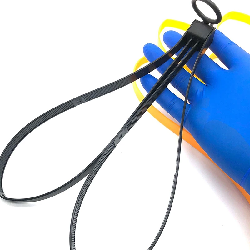 1 шт. нейлоновые кабельные стяжки CS наружные пластиковые полицейские наручники