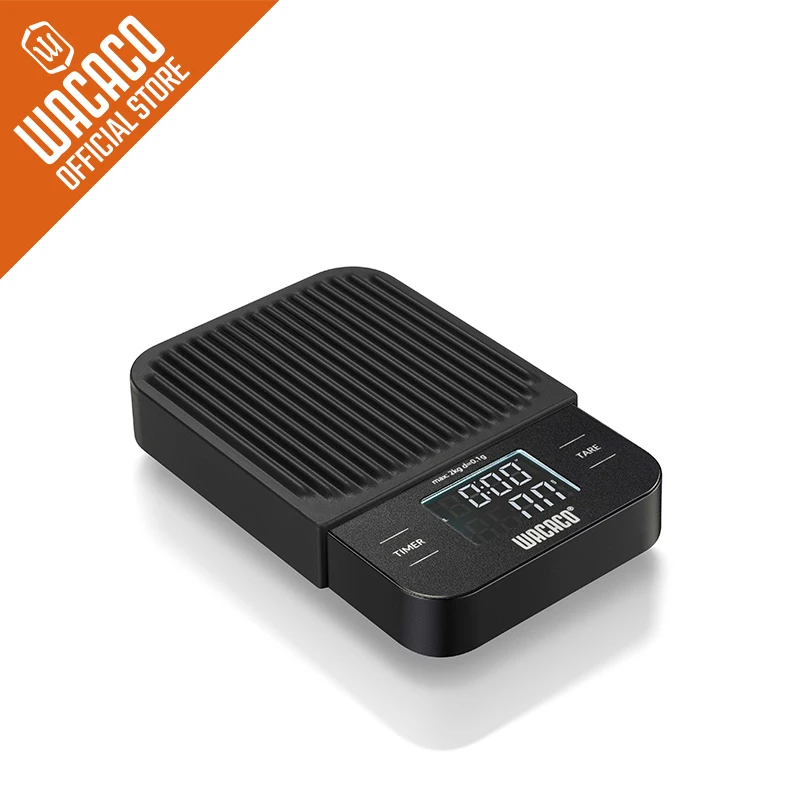 Кофейные весы с таймером 0 1 г карманные силиконовой подставкой батарейки в