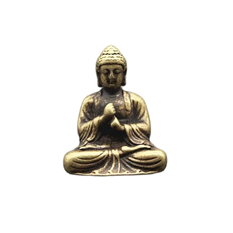 

Chinese Tibet Buddha Bronze Statue Old Copper Shakya Mani Buddha Statue Pendant