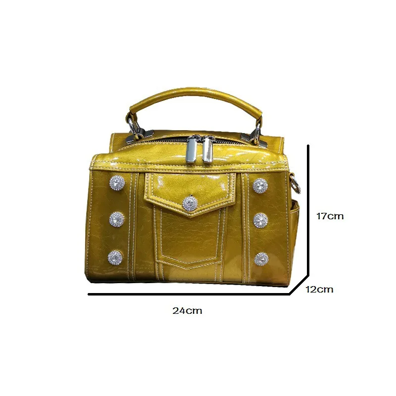 

Fashion Brand 2021 Luxury Handbags Women Bags Designer Diamond Bright Female Shoulder Bag Rhinestone Messenger Trend Bolsos