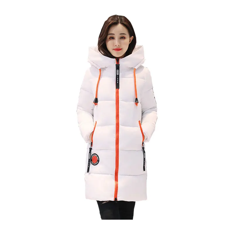 

Пуховик женский зимний ветрозащитный, с хлопковой подкладкой