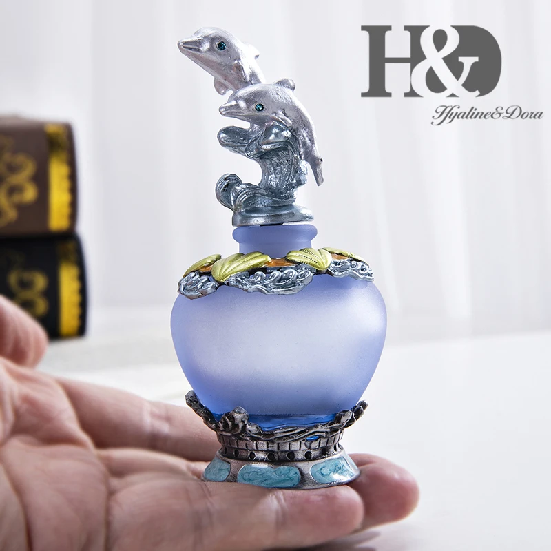 H&D, 15 стилей, пустые многоразовые флаконы для духов, Ретро стиль, матовое стекло, тонкий ароматизированный ароматизатор, контейнер для эфирных масел, Декор, подарок для девушек
