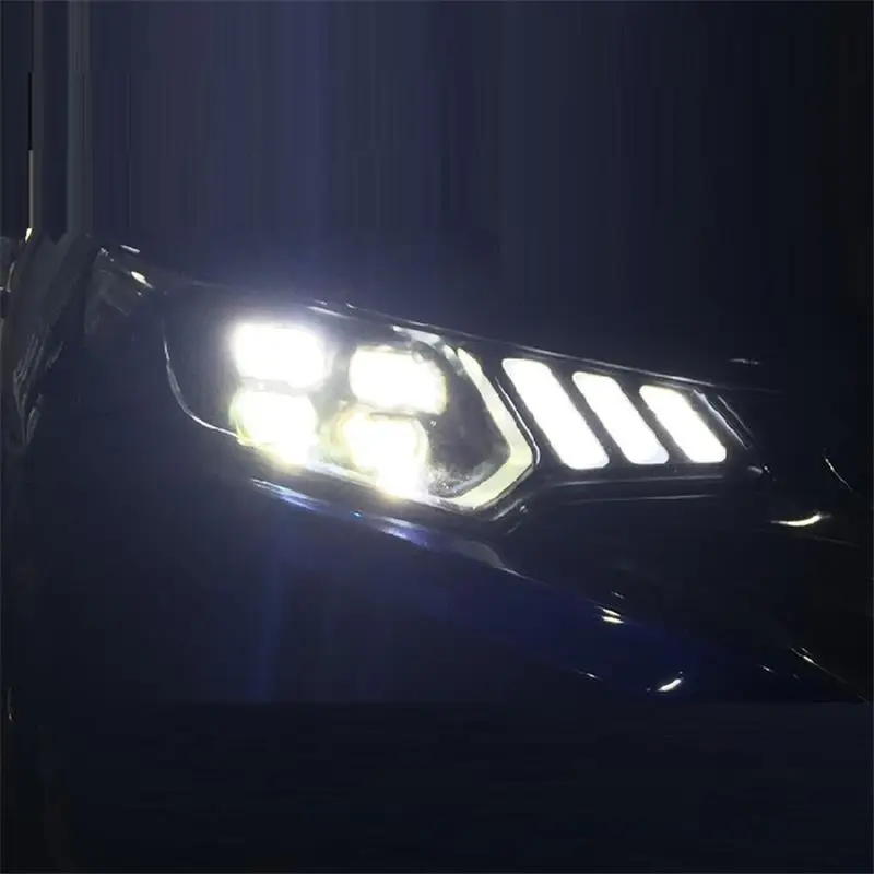 Указатель поворота, Стайлинг, Automovil, Drl, Led Assessoires, дневные ходовые огни, передние противотуманные фары, автомобильные фары в сборе, 18 для Honda Fit