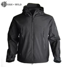 Куртка мужская тактическая в стиле милитари, водонепроницаемая, с мягкой оболочкой, с защитой от ветра, камуфляжная одежда для охоты, ветровки 5XL