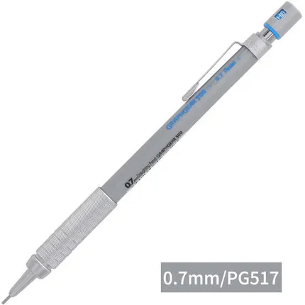 Pentel механический карандаш скраб низкий центр гравитации Металл рукопожатие деятельности карандаш Профессиональный эскиз для рисования комиксов - Цвет: 07mm