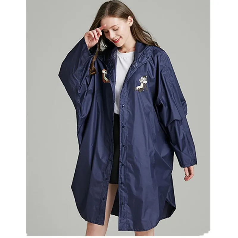 Плащ Для женщин Водонепроницаемый дождевик подходят для ношения на улице Пеший