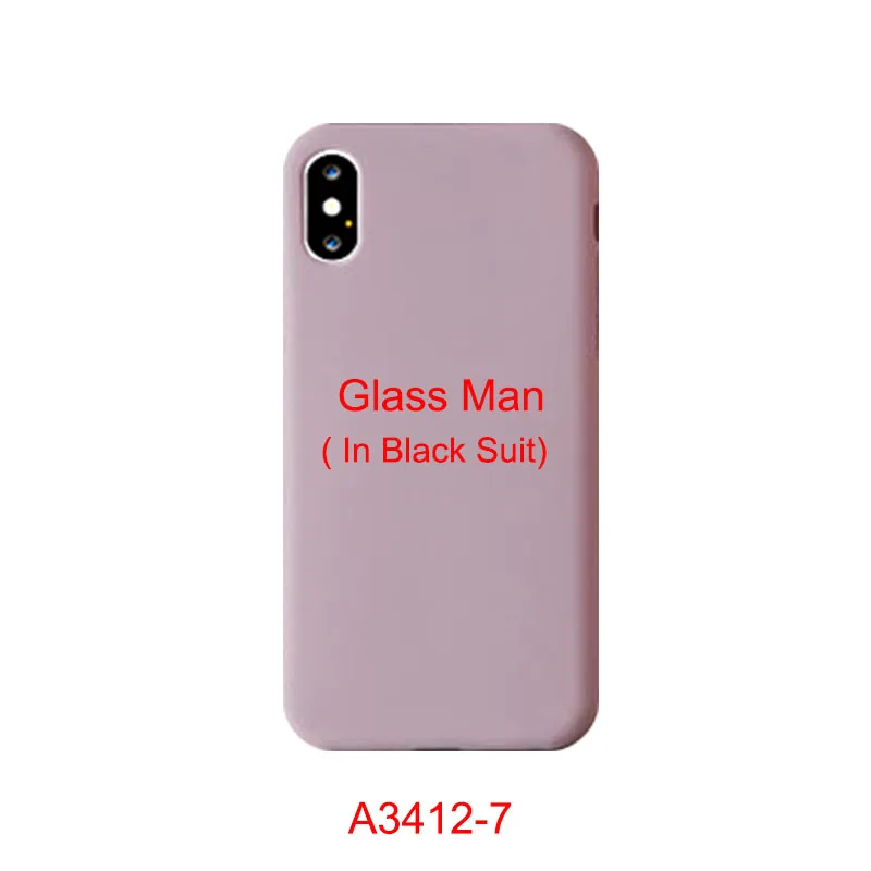 Style 10 Модный чехол для телефона JAMULAR с буквенным принтом для iPhone X 11 Pro XS MAX X XR 7 6 6s 8 Plus, Матовая Мягкая задняя крышка из ТПУ с изображением кота, чехол - Цвет: Style 10