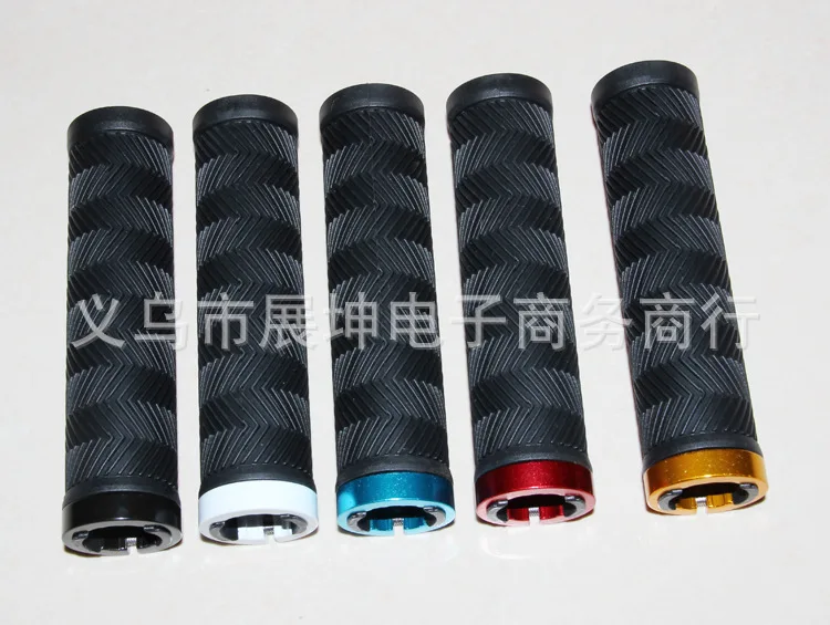 

Bicycle unilateral straight handle cover Mountain bike rubber soft handle Bicycle accessories