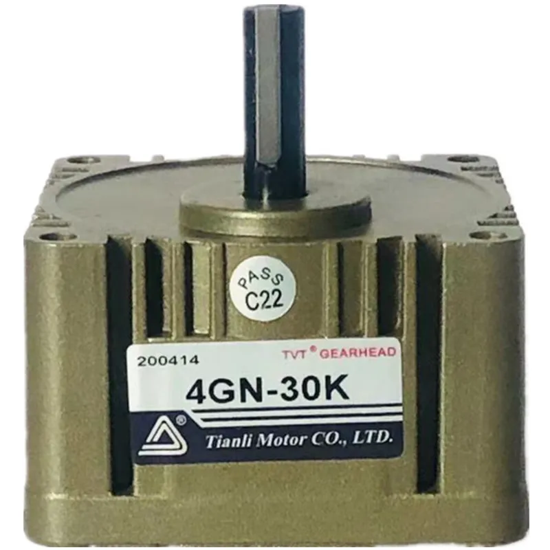

25W Tianli Motor TVT single-phase AC deceleration motor gearbox 4GN-3K 4GN-18K 4GN-75K