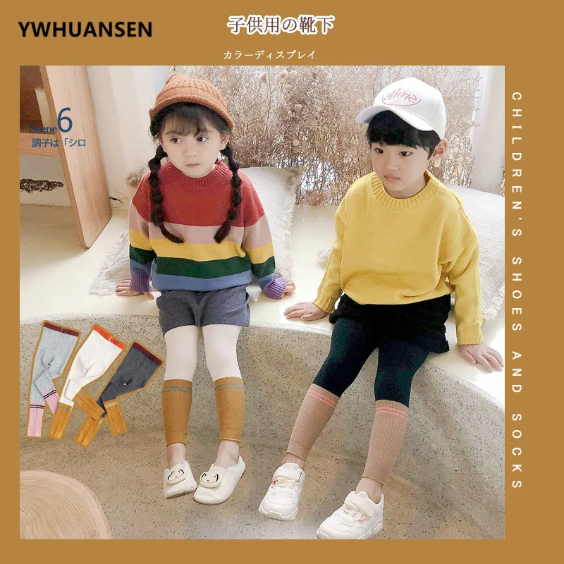 Новинка 2019 брендовые Детские леггинсы YWHUANSEN в Корейском стиле осенне зимние
