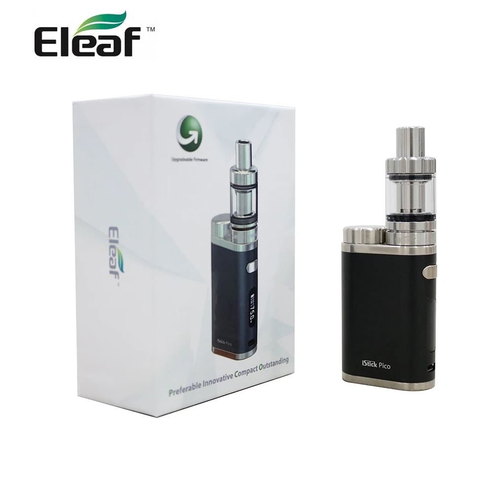 Оригинальный набор Eleaf iStick Pico 75 Вт TC с атомайзером MELO 3 (Mini) электронная сигарета