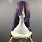 Токийский Гуль косплей парик Rize Kamishiro Длинные прямые фиолетовые женские Японские Аниме синтетические волосы для взрослых
