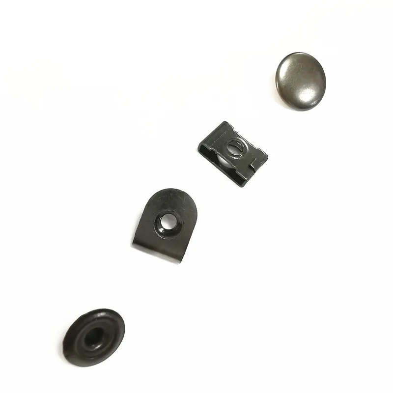 Латунный стальной крючок и планка с украшением оснастки покрытие для кнопок