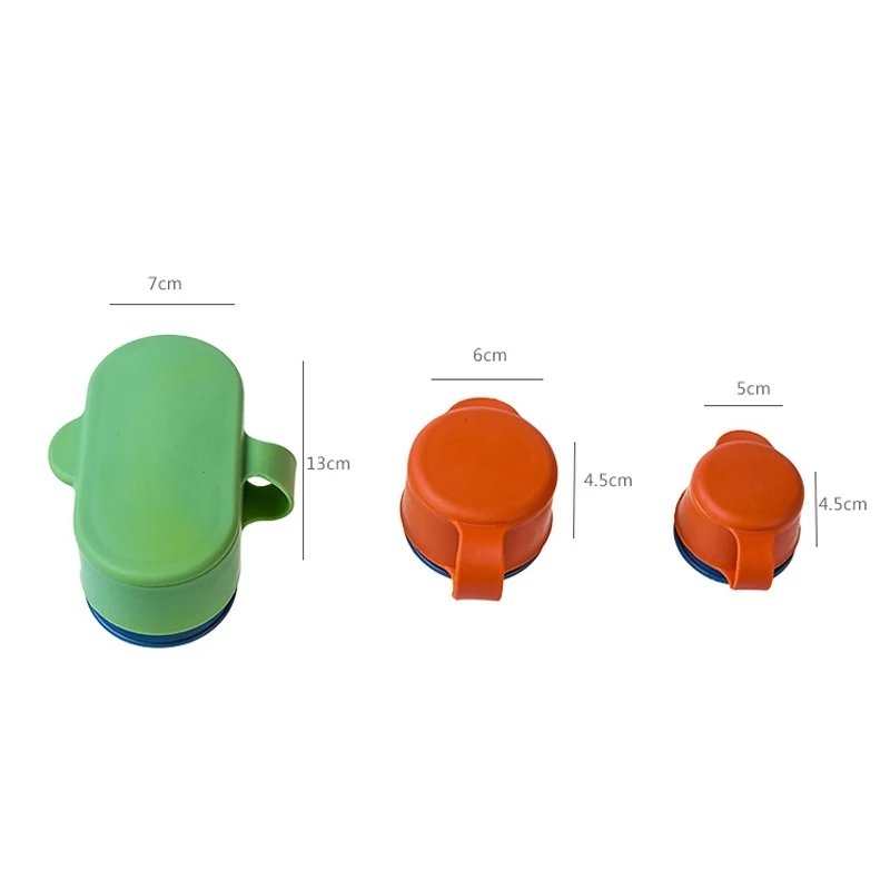

tenmiu Creative Food Preservation Clip Pets Bag Buckle Seal Plastic Fresh Food Convenient Buttons 3pcs a Lot Cn(origin) K1635