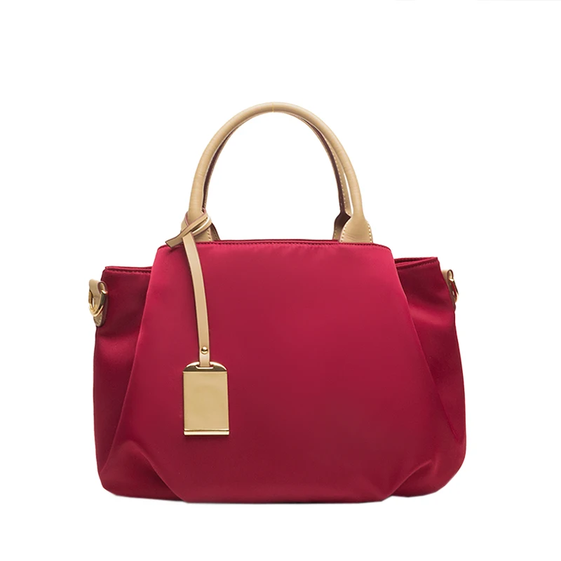 

Luxury Brand Leather Fashionable Tote Bag 2021 New Large-capacity Multi-compartment Nylon Crossbody Bag All-match Handbag Bolso