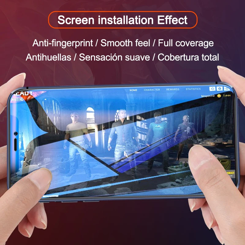 

500D Full Cover Hydrogel film For iPhone 11 12 Pro MAX mini Screen Protector For iPhone 7 8 6s 6 Plus SE 2020 XR X XS Not Glass